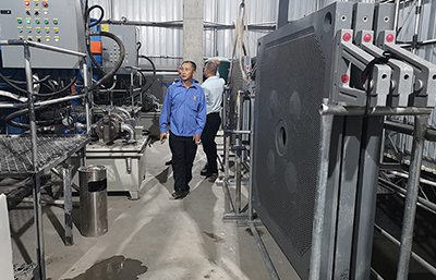 零排放+洗沙廢水回收，廂式污泥壓濾機有門道