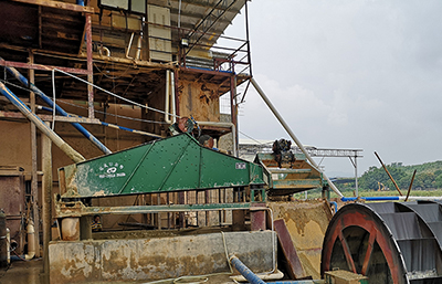 同樣是洗砂，為何別人的砂流失量小?