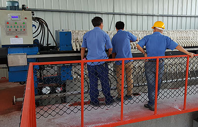 壓濾機(jī)廠家介紹隔膜壓濾機(jī)常見故障及解決方法