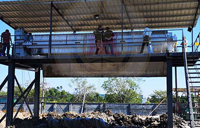 污泥壓濾機(jī)實(shí)現(xiàn)制砂零排放，洗沙尾礦處理好