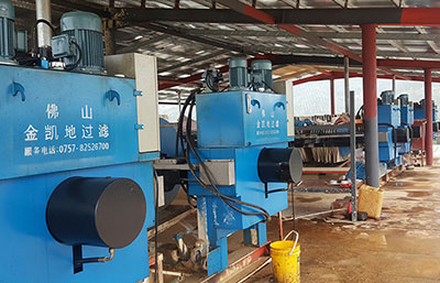 控制污泥脫水機(jī)處理量，達(dá)到污泥脫水設(shè)備效果