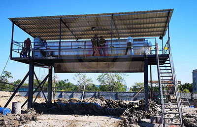 尾礦泥漿脫水壓濾機配置到位 環(huán)保再不費心