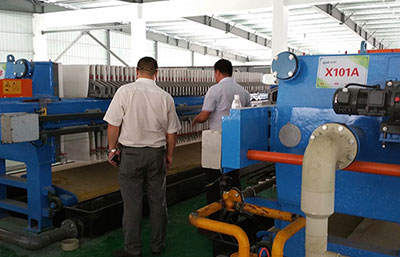 夏季使用泥漿脫水壓濾機(jī)的注意事項(xiàng)