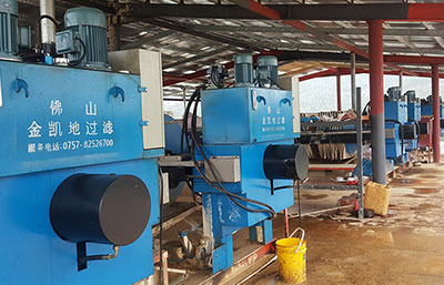 壓濾機(jī)廠家分析：電鍍污泥壓濾機(jī)性能