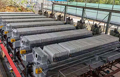 污泥處理壓濾機設備，污泥壓濾機多少錢一臺